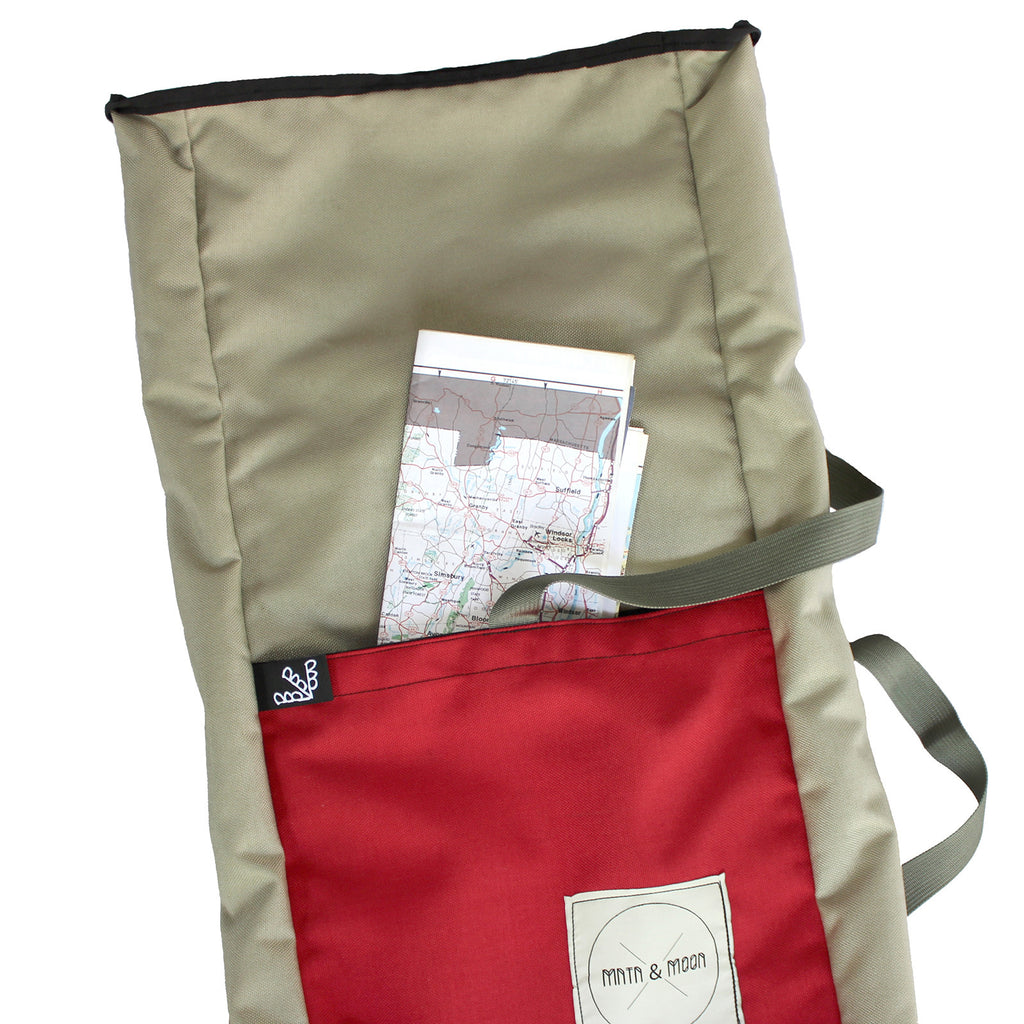 rolltop rucksack daypack | Mntn & Moon X Buck Products Mini Kappsack backpack